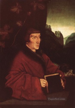 ハンス・バルドゥン Painting - アンブロワーズ・ヴォルマー・ケラーの肖像 ルネサンス画家ハンス・バルドゥン